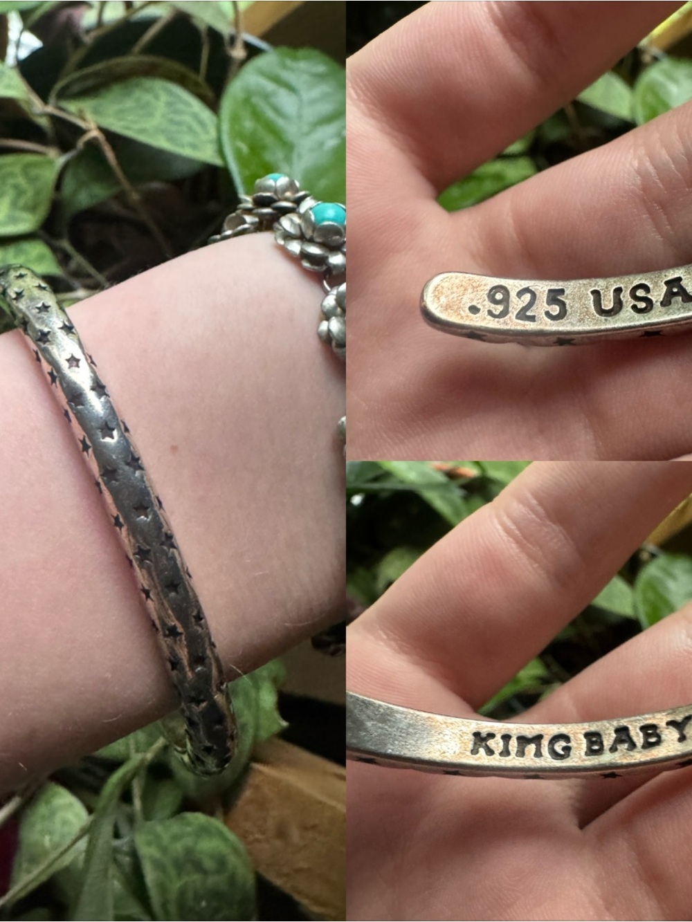King Baby Studio Stars Cuff Bracelet